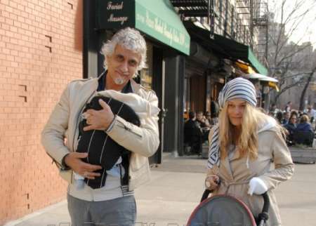 Ric pipino with his former wife and children 